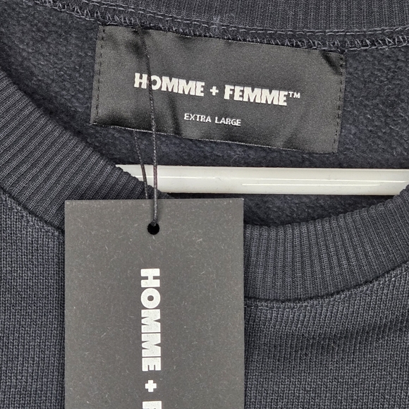✨Homme + Femme Sweatshirt - London NWT Size XL - Picture 3 of 5